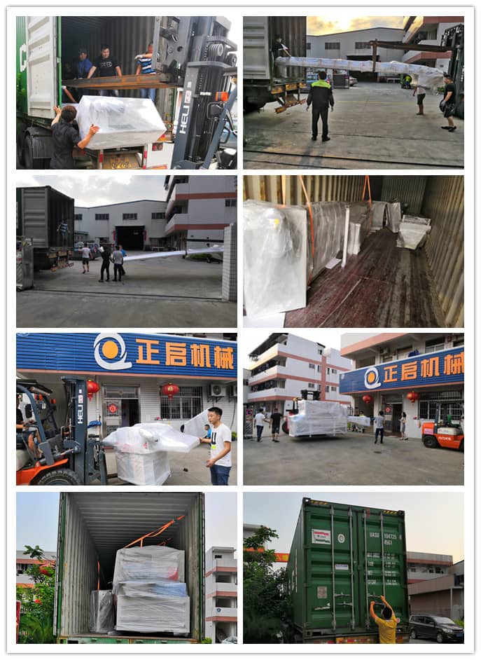 2019年4月發(fā)往美國--ZQ350型原木多片鋸、清邊機(jī)、輸送架