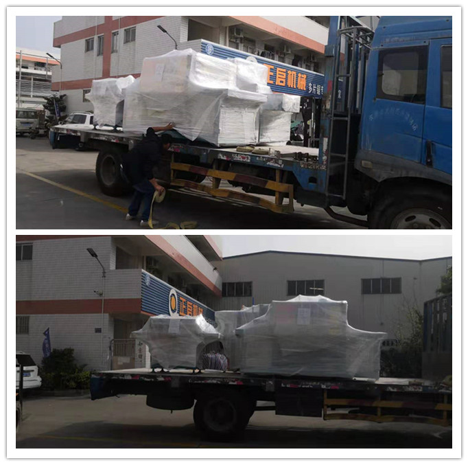 2020年1月發(fā)往廣東省東莞--ZQ300型原木多片鋸、ZQ100型方木