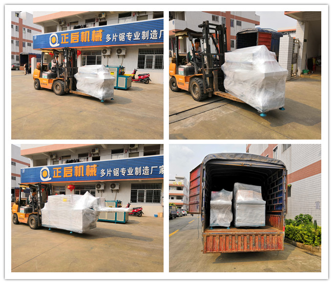 2019年3月發(fā)往廣西南寧武鳴--ZQ200型原木多片鋸、小型方木多