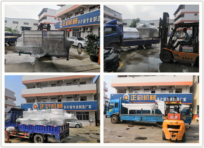 2018年9月發(fā)往澳大利亞--原木自動堆料架、原木自動翻轉(zhuǎn)進料