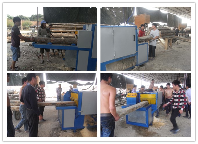 廣州花都&nbsp;--原木、方木多片鋸工作圖