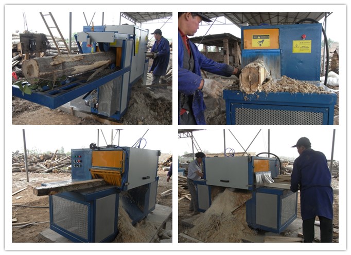 西安高陵縣--原木、方木多片鋸工作圖