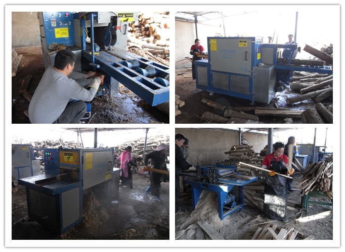 云南曲靖--原木、方木多片鋸、清邊機工作圖