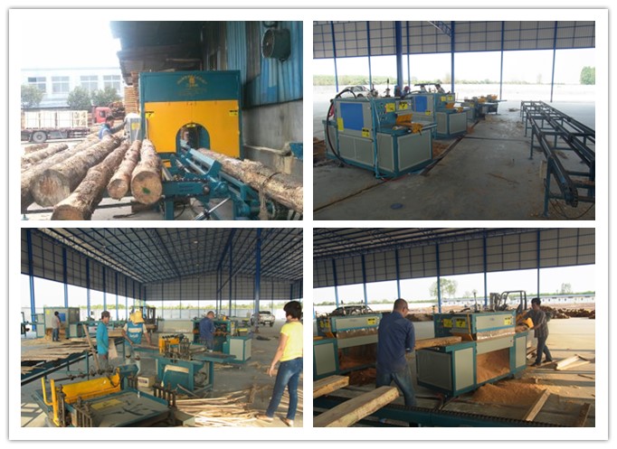 泰國-全自動(dòng)多片鋸、清邊機(jī)、截?cái)鄼C(jī)工作圖