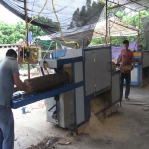 廣西--平南市-圓木多片鋸-方木-加工現(xiàn)場