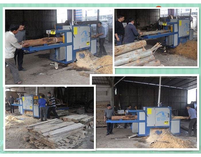 廣東-中山-鋸桉木25原木多片鋸加工現(xiàn)場